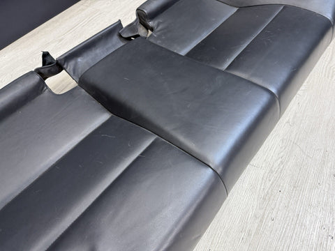 2001-2006 BMW E46 M3 Coupe Rear Seat Bottom Bench Nappa Black Leather OEM