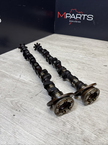01-06 BMW E46 M3 S54 Motor Engine Cylinder Head Cams Camshafts Pair