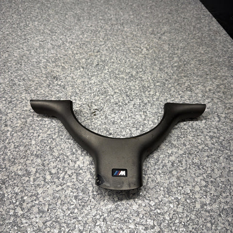 OEM 01-06 BMW E46 M3 Lower Steering Wheel Trim Cover Plate