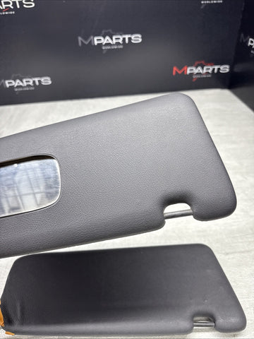 BMW E30 325 M3 Coupe Black Sun Visors Sunvisors Pair