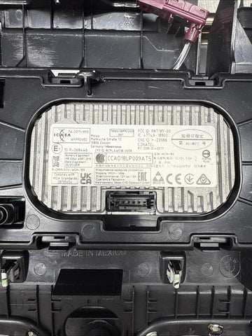 BMW G06 X6 F96 X6M Cup Holder Center Console 5A34FD9 Carbon Fiber Slider Tray