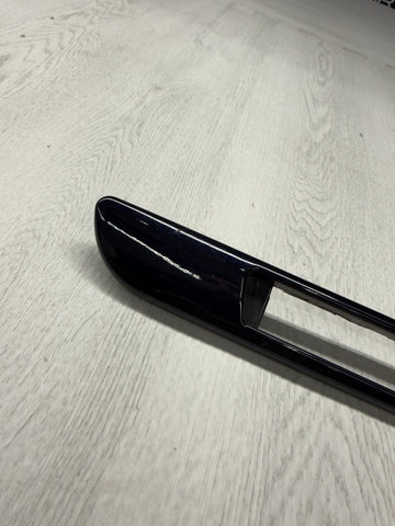 BMW 01-06 E46 M3 Left Driver Fender Moulding Strip Carbon Black 2694719