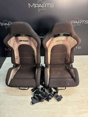 Braum Front Seats + Ciphe 2” Racing Seatbelts