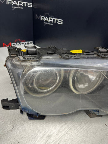 02-06 BMW E46 M3 ORIGINAL Bi Xenon Headlights Stock With Halos