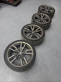 OEM BMW 792M 19" Double Spoke Cerium Grey G20 3 Series 330i M340i Rims + Tires
