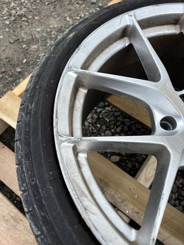 ESR RF2 19x9.5 ET35 5x120 HB 72.56 Silver Wheel Rim