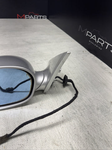 01-06 BMW E46 M3 Left Driver Side View Mirror Titan Silver *Notes*