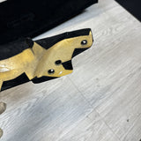 15-19 Ferrari 488 Spider OEM Suede Headliner Panels Trims Set *Broken tabs*