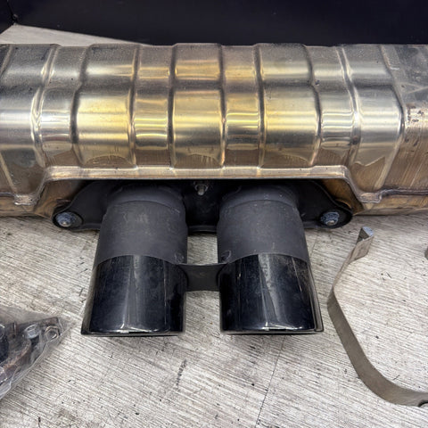 Porsche 911 997 GT3 OEM Rear Muffler Exhaust Center Exit 997.111.027.92