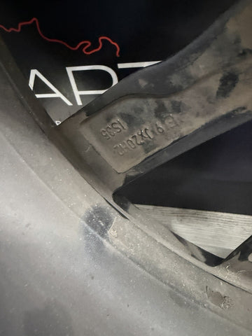 OEM 20" BMW Style 740M Wheels Rims w/2 Tires 2019+ G05 X5 G06 X6 Grey Machined