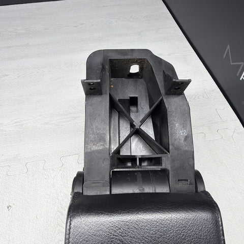 01-06 BMW E46 M3 Center Console Armrest Arm Rest Black Leather *Notes*