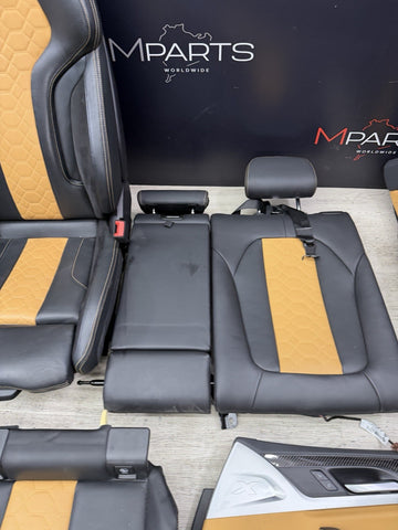 18-24 BMW F97 G01 X3M Interior Seats & Panels Leather Black