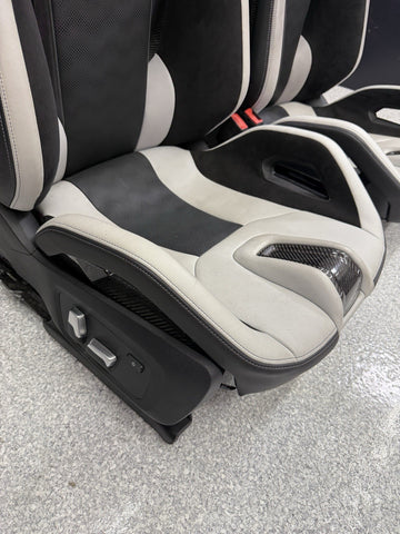 21-26 BMW G80 M3 Sedan Original Silverstone Interior Front Bucket Seats