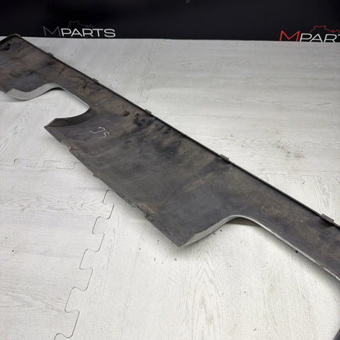 01-06 BMW E46 M3 Rear Bumper Lower Lip Diffuser Trim Panel OEM Titan Silver