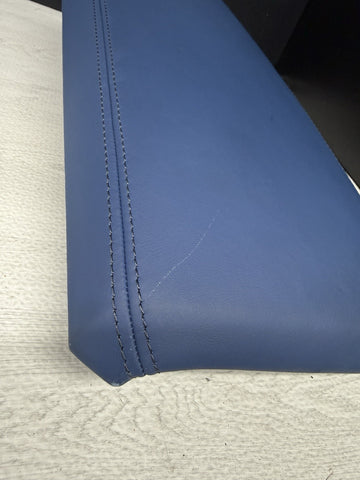 21-26 BMW G80 G82 G83 M3 M4 Center Console Armrest Arm Rest Top Fjords Blue