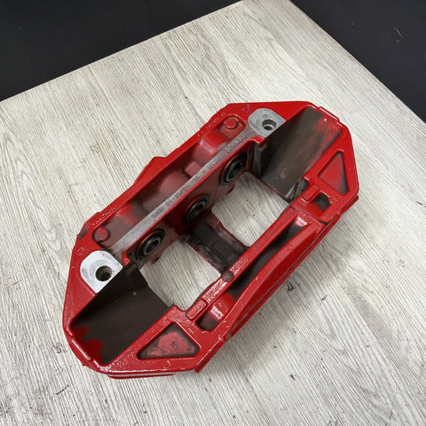 21-26 OEM BMW G80 G82 M3 M4 Front Driver Side Brake Caliper Brembo Red *Notes*