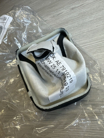 BMW E46 323 325 330 M3 Alcantara Gear Shift Shifter Boot Cover 25117919219