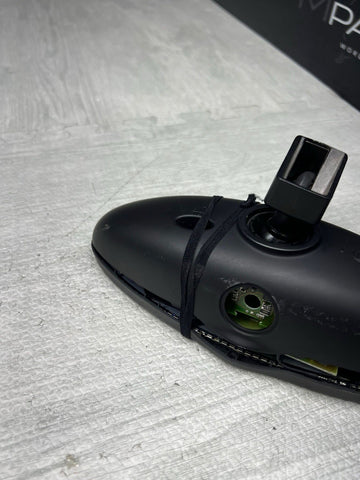 01-06 BMW E46 M3 Rearview Rear View Oval Mirror *Damage