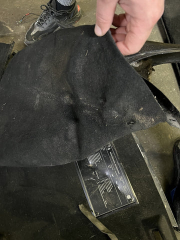 15-20 Ferrari 488 Spider Pista Front & Rear Black Floor Carpet Interior OEM