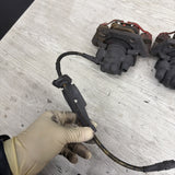 01-06 E46 M3 Rear Brake Calipers Left Right Pair Set Original Red