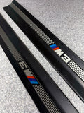 94–99 BMW E36 M3 2 Coupe Door Sill Trim Left & Right Pair Black OEM