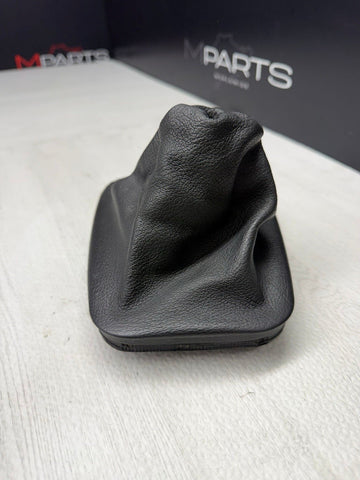 BMW E46 323 325 330 M3 Leather Shift Shifter Tri Stitch Boot Cover + Ring