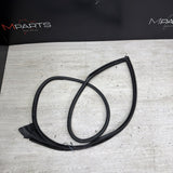 BMW E46 M3 01-06 Right Passenger Side Door Weather Strip Seal Black OEM *Rip*