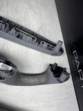 01-06 BMW E46 M3 Convertible Interior Armrests Trim Set Piano Black *Notes*