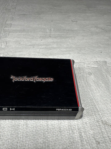 Rockford Fosgate PBR400X4D Punch Series 400W Class-D 4-Channel Amplifier
