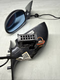 01-06 BMW E46 M3 Side View Door Mirrors Pair Steel Grey