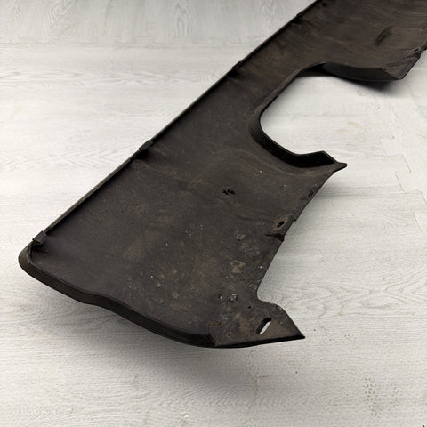 01-06 BMW E46 M3 Rear Bumper Lower Lip Diffuser Trim Panel OEM Jet Black