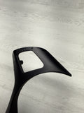 08-13 BMW E90 E92 E93 M3 Lower Steering Wheel Trim Cover Plate Black