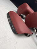 2001-2006 BMW E46 M3 Convertible Imola Red Rear Headrests Head Rests Pair OEM