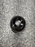 2004-2006 BMW E46 M3 SMG GEAR SHIFT KNOB NAPPA BLACK LEATHER / CHROME OEM