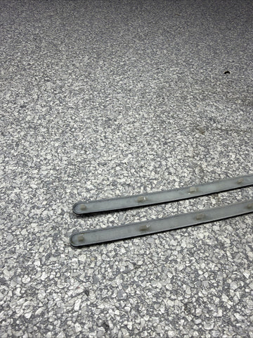 01-06 BMW E46 M3 Coupe Front A Pillars Trim Covers Black Original OEM Pair