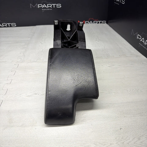 01-06 BMW E46 M3 Center Console Armrest Arm Rest Black Leather *Notes*