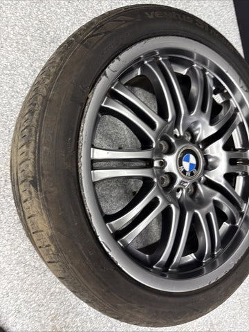 01-06 BMW E46 M3 Factory Front 18x8 M Double Spoke Alloy Style 67 Wheel 18" OEM