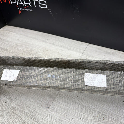01-06 BMW E46 M3 Front Bumper Rebar Reinforcement Beam *Crack*