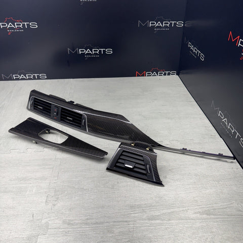 15-20 OEM BMW F80 M3 F82 M4 Carbon Fiber Interior Trim Console Vent *Notes*