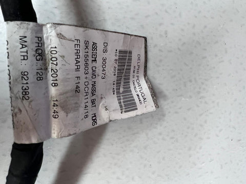 14-16 FERRARI 488 GTB SPIDER BATTERY GROUND CABLE WIRE OEM 300473