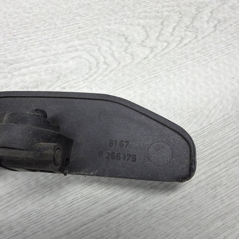 BMW 01-06 E46 M3 Left Driver Headlight Washer Jet Cover OEM 8256179 Carbon Black