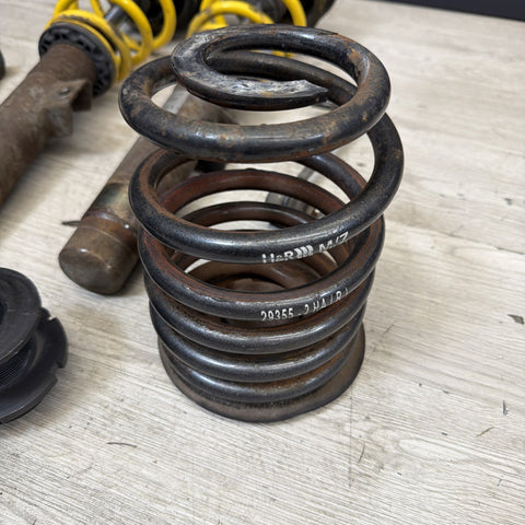01-06 BMW E46 M3 ST Front Shocks Struts Springs HR Rear Springs Links *Rusty*
