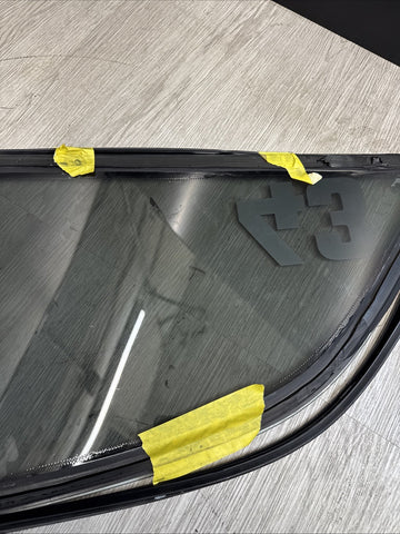 BMW Z3M 00-02 Coupe Clownshoe Left Rear Driver SIDE WINDOW DOOR GLASS
