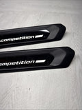 18-23 BMW X3 M X3M FRONT SILL PLATES COVERS 8077612
