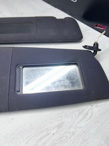 01-06 BMW E46 M3 Left Right Visors Sticker Peeling Off