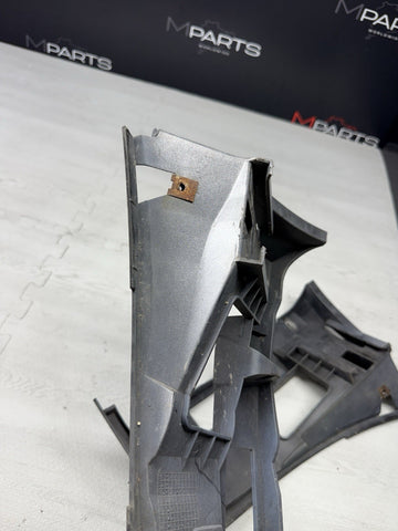 01-06 BMW E46 M3 FRONT BUMPER COVER GUARDS BRACKETS 2695247