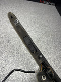 01-06 BMW E46 M3 Convertible Trunk Lid Grip Key Deck Handle Titanium Silver