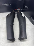 01-06 BMW E46 M3 CONVERTIBLE REAR INTERIOR QUARTER TRIMS COVERS PANELS BLACK