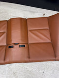 BMW 01-06 E46 M3 Convertible Rear Seat Back Rest Cinnamon Leather Backrest