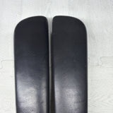 01-06 BMW OEM E46 M3 Coupe Convertible Trim Armrest Pads Set Black 8238622
